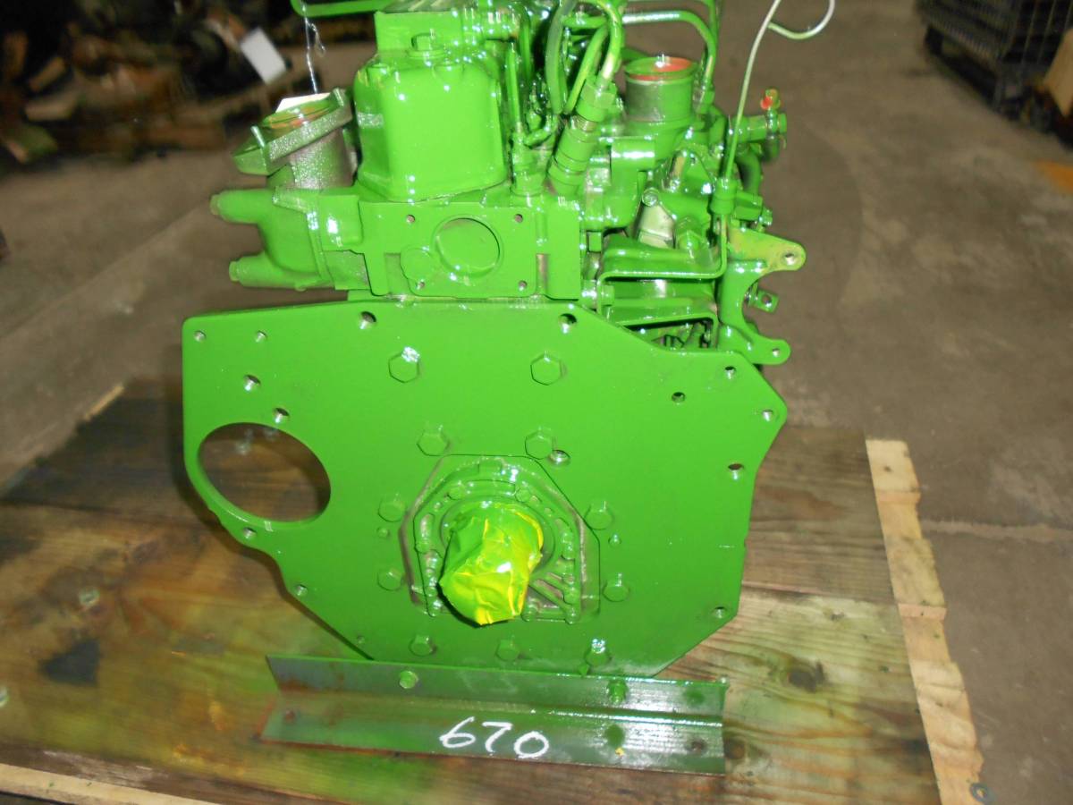 670 For John Deere ENGINE, Remanufactured/Rebuilt