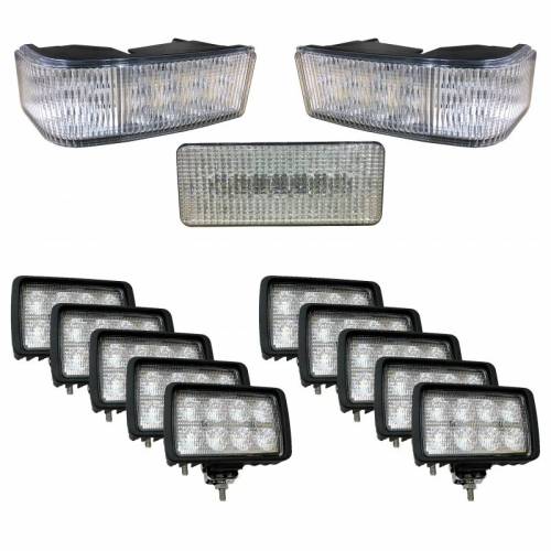 Tiger Lights - CaseKit7 - Complete LED Light Kit for Case/IH STX Tractors