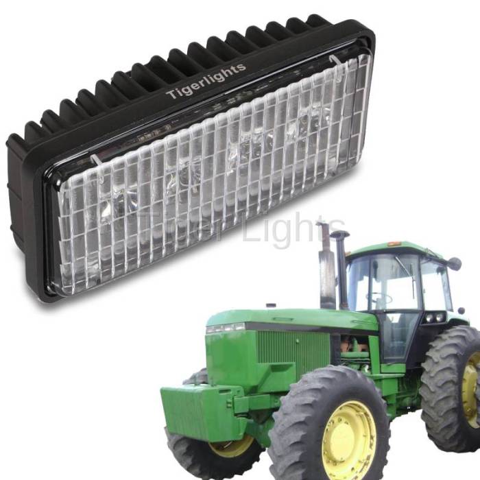 Tiger Lights - Small Rectangular LED Headlight, RE306510