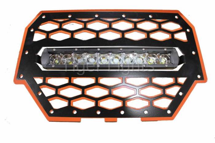 Tiger Lights - Polaris RZR 900/1000 Orange Grille, TLRZR1000OWL