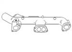 Farmland - 37787654 - Massey Ferguson INLET MANIFOLD