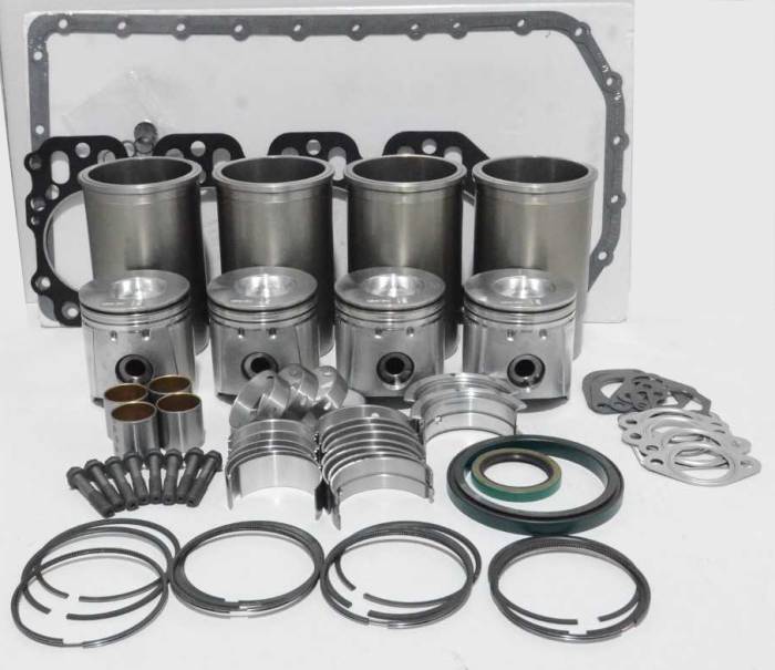 Stock Photo of a random 4-Cylinder Engine Kit