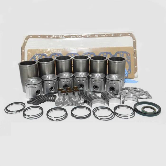 Stock Photo of Random 6-Cylinder Engine Kit