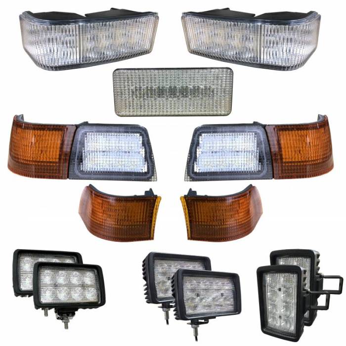 Tiger Lights - CaseKit8 - Complete LED Light Kit for Case/IH MX Tractors