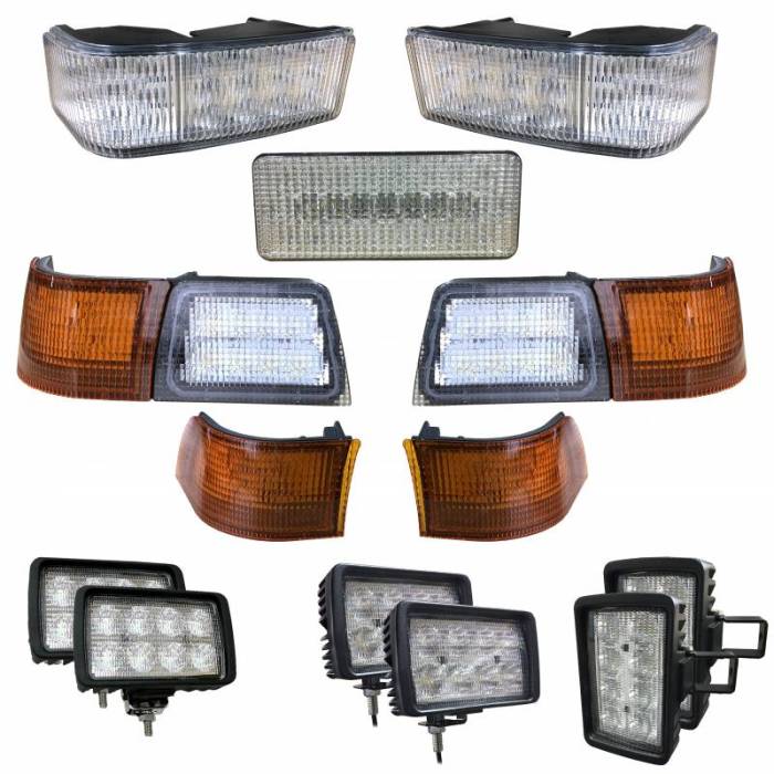 Tiger Lights - CaseKit8 - Complete LED Light Kit for Case/IH MX Tractors