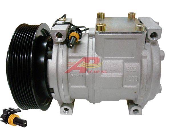 Farmland - 503-1403 - For John Deere 10PA17C COMPRESSOR w/8 GROOVE CLUTCH (w/out manifold)