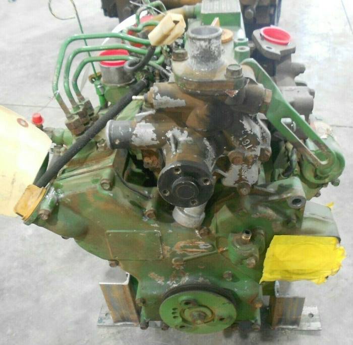 Used Engines - 3TNA72-UJK - John Deere 670 ENGINE, Used