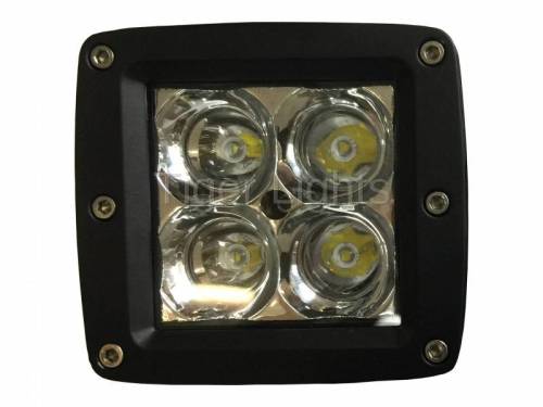 Tiger Lights - LED 3" x 3" Square Spot Beam, TL200S - Image 2