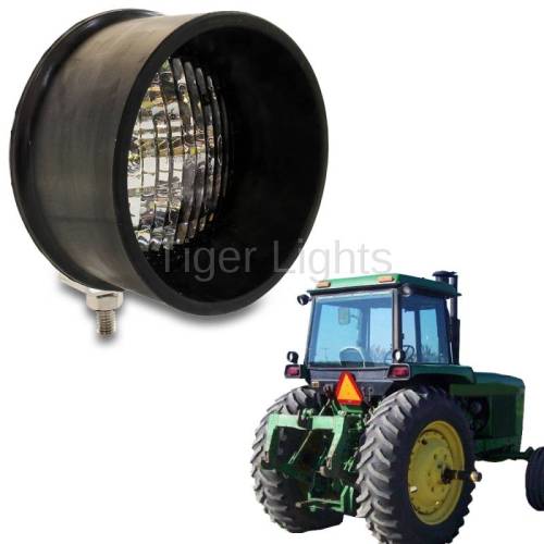 Tiger Lights - LED Round Tractor Light (Bottom Mount), TL2080 - Image 1