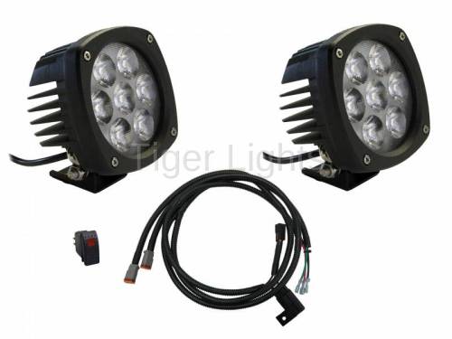 Tiger Lights - LED Spot Light Kit for Gator XUV & RSX, TLG3 - Image 1