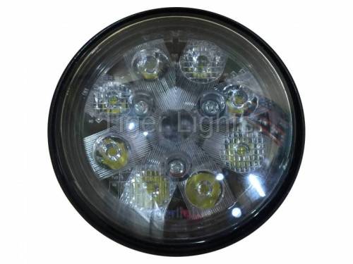 Tiger Lights - 24W LED Sealed Round Hi/Lo Beam with Screw Connection, TL3025, RE25126 - Image 2