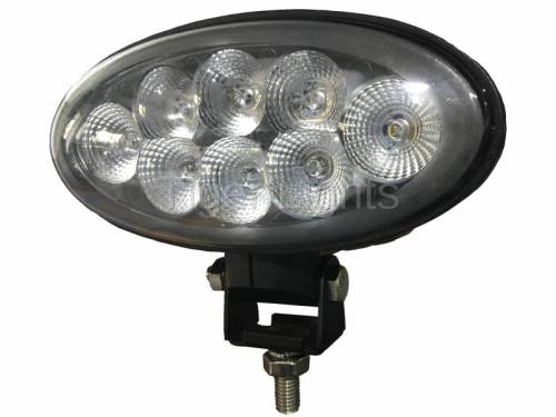 Bottom Mount Oval LED Light, Spot Beam, TL8060