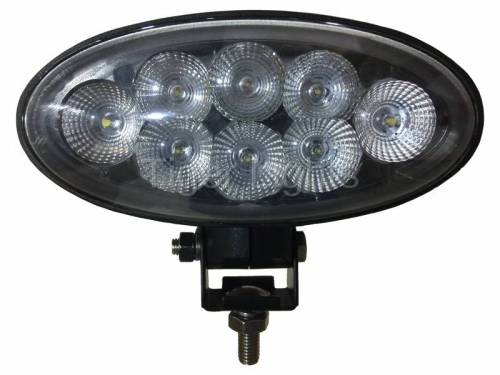 Tiger Lights - Bottom Mount Oval LED Light, Spot Beam, TL8060 - Image 2