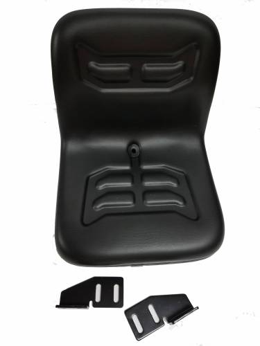 Seats, Cushions - VLD1590 - Allis Chalmers, Case/IH, Ford New Holland 16" NARROW FLIP STYLE DISHPAN SEAT - Image 1