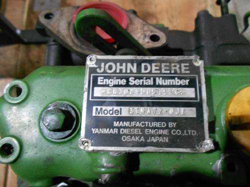 Used Engines - John Deere 670 Yanmar Used Engine - Image 4