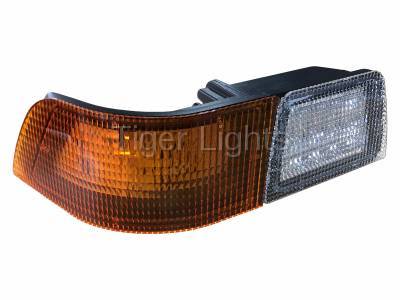 Tiger Lights - TL6120R- Right LED Corner Amber Light with Work Light - Image 2