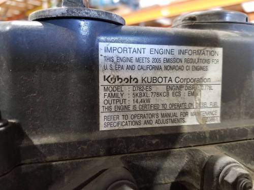 Used Engines - KB B7410 - D782-ES Engine - Image 5