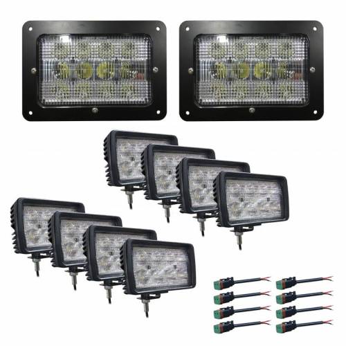 CaseKit6 - Complete LED Light Kit for Case/IH Steiger 4wd