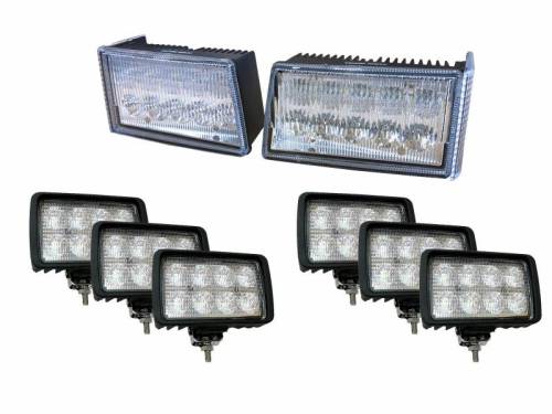 CaseKit9 - Complete LED Light Kit for Case/IH Maxxum Tractors