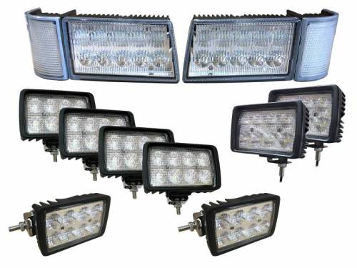 CaseKit10 - Complete LED Light Kit for Case/IH MX Maxxum Tractors