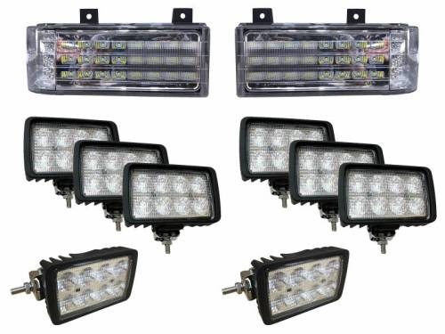 FNHKit1 - Complete LED Light Kit for Ford New Holland Versatile Genesis Tractors