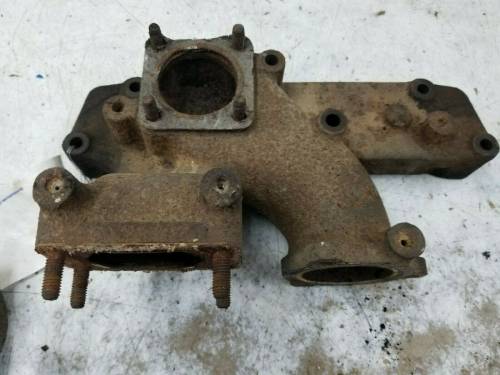 Engine Components - Manifolds and Parts - Farmland Tractor - CH12920 CH12852 - John Deere 1050 EXHAUST MANIFOLD & ELBOW, Used