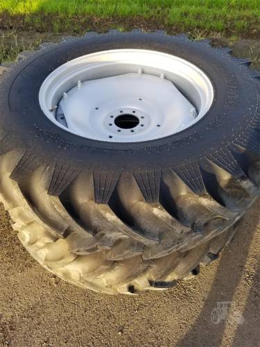 Farmland Tractor - TITAN 18.4xR34 TIRES, Used 18.4X34 - Image 2