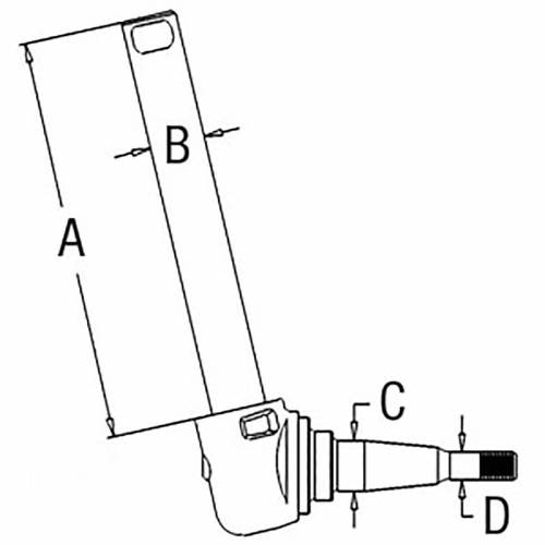 532480M92 - Massey Ferguson LH/RH SPINDLE