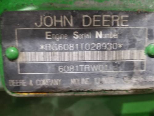 Used Engines - JD7710 - 6081TRW01 Engine - Image 3