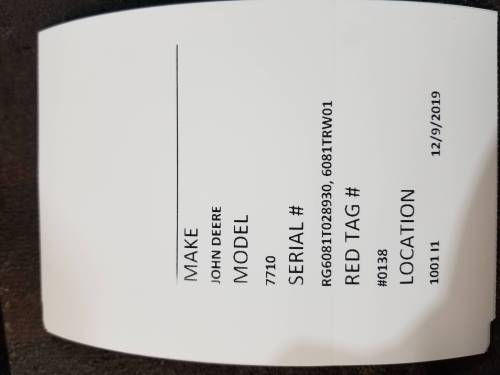 Used Engines - JD7710 - 6081TRW01 Engine - Image 4