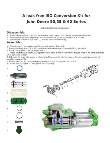 Farmland Tractor - 50-60 Coupler Kit - Image 3